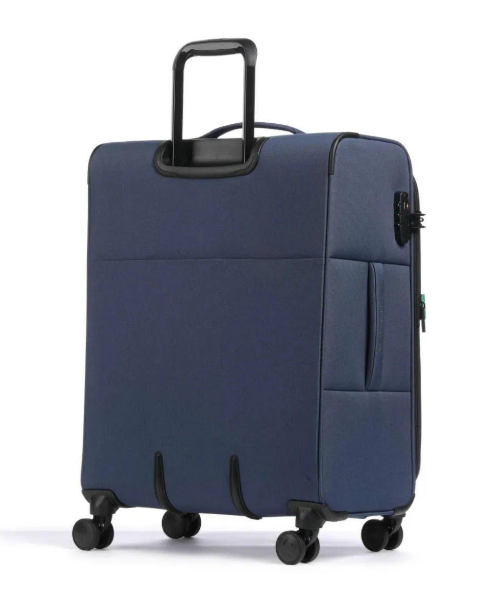 x United Colors of Benetton BE 4-Rollen Trolley blau 65 cm