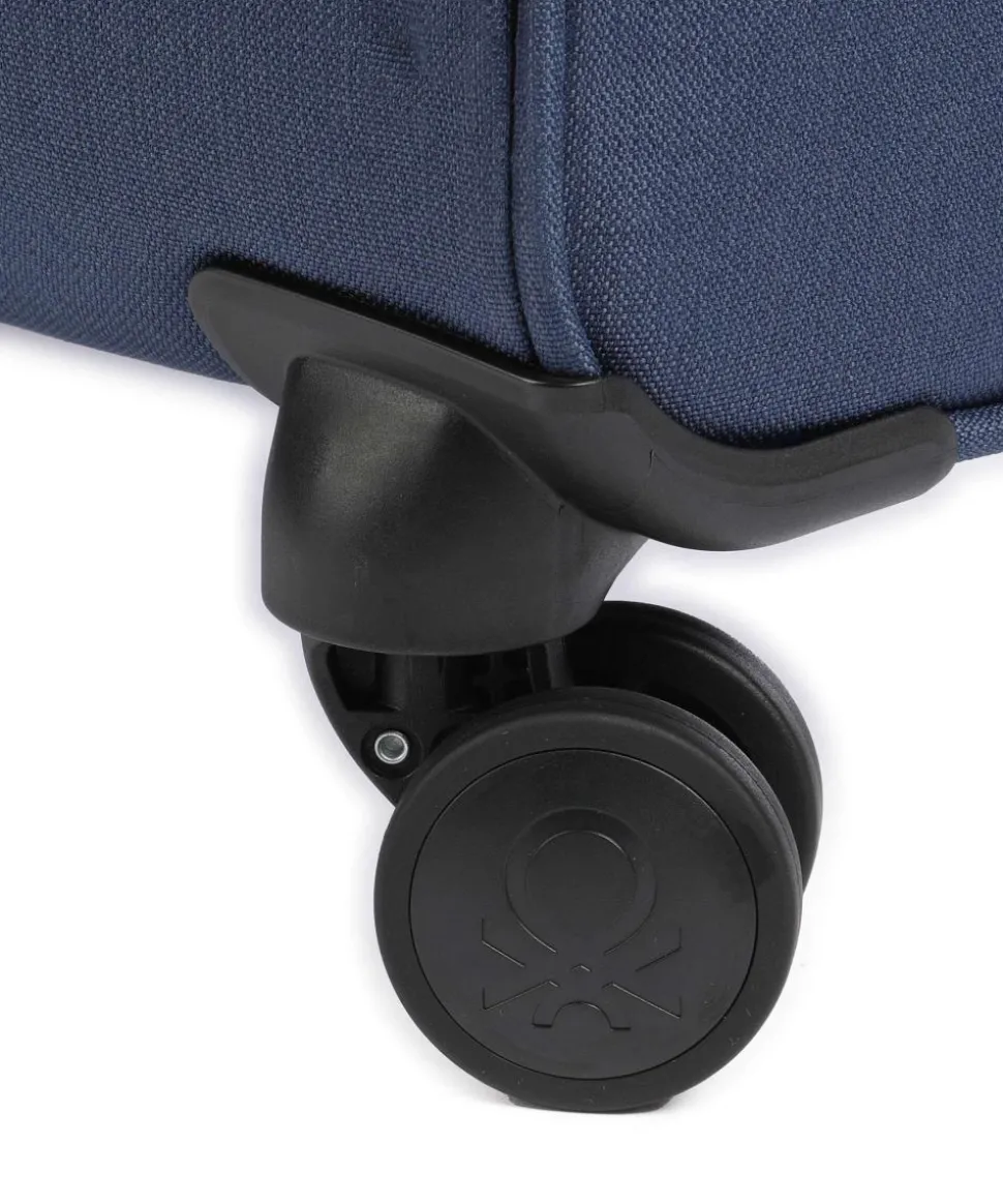 x United Colors of Benetton BE 4-Rollen Trolley blau 65 cm