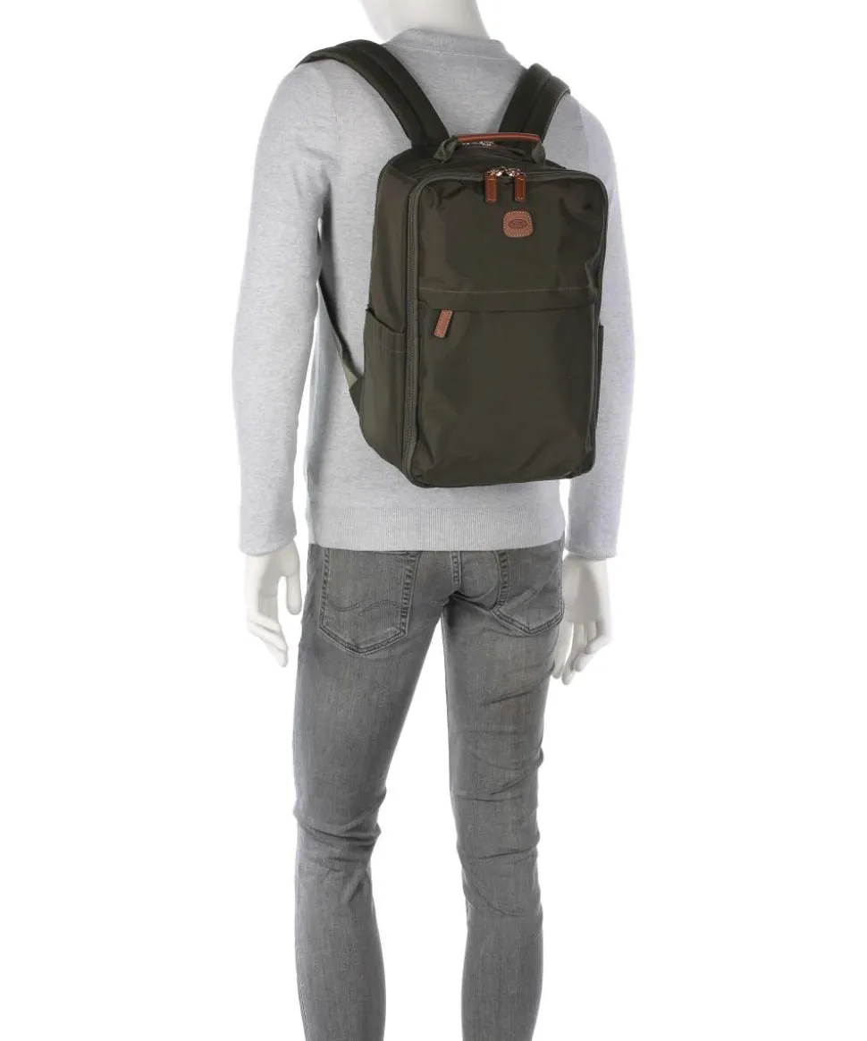 X-Collection Reiserucksack recyceltes Nylon olivgrün