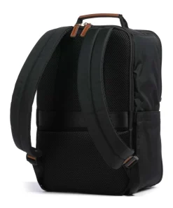 X-Collection Reiserucksack recyceltes Nylon schwarz