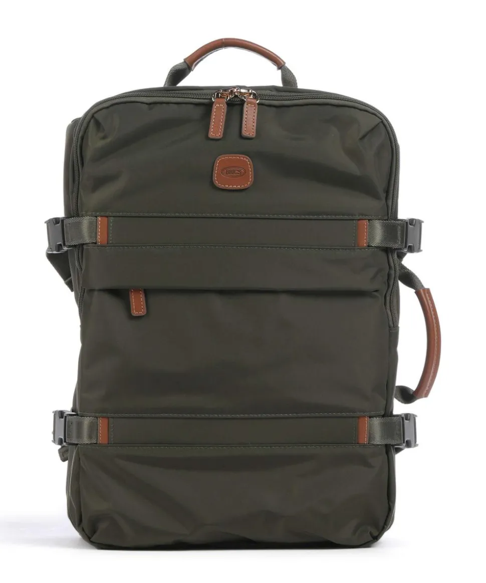 X-Collection Rucksack 16″ recyceltes Polyester olivgrün