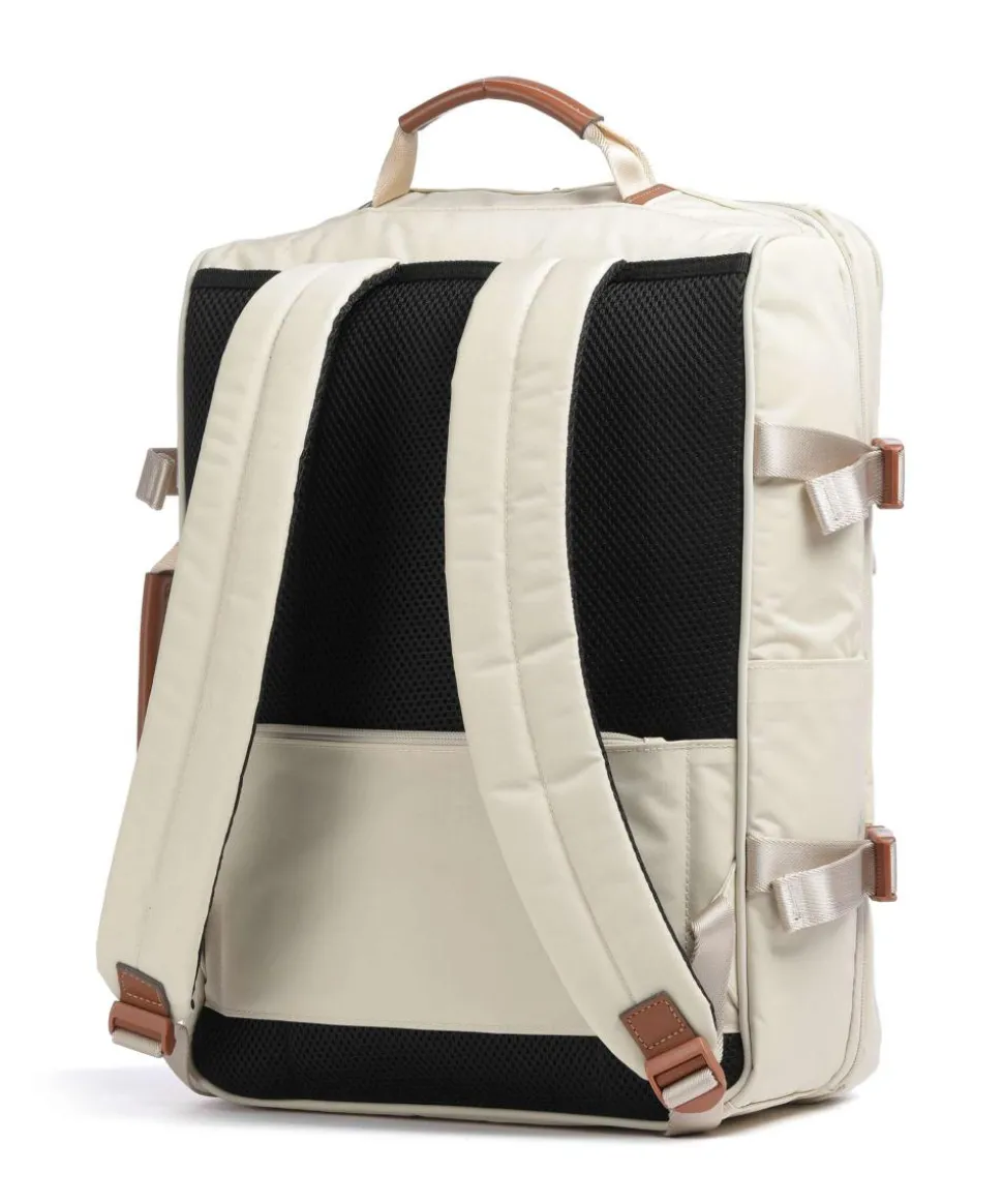 X-Collection Rucksack 16″ recyceltes Polyester beige