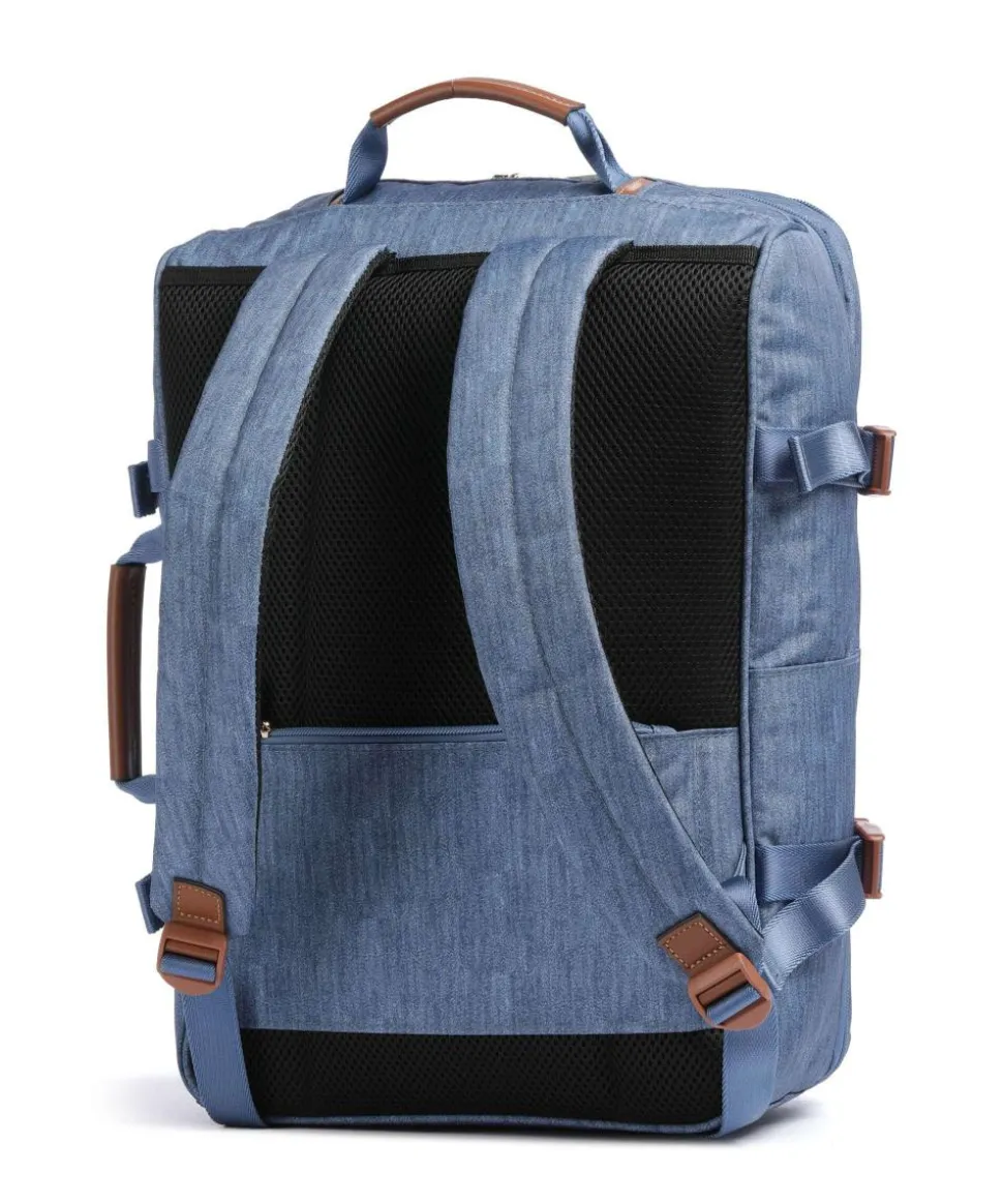 X-Collection Rucksack 16″ recyceltes Polyester jeans