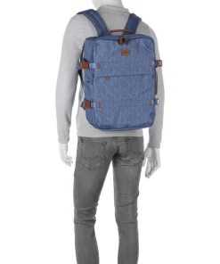 X-Collection Rucksack 16″ recyceltes Polyester jeans