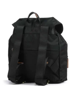 X-Collection Rucksack recyceltes Nylon schwarz