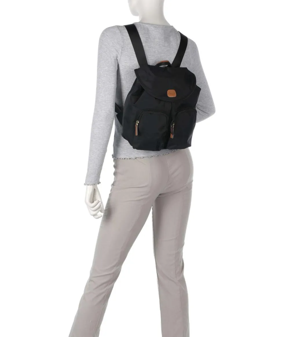 X-Collection Rucksack recyceltes Nylon schwarz