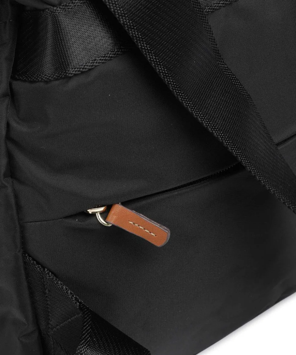 X-Collection Rucksack recyceltes Nylon schwarz