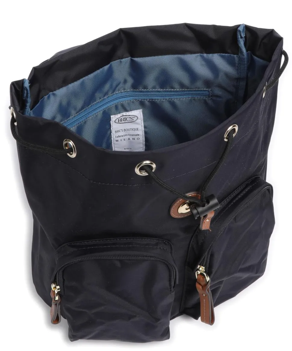 X-Collection Rucksack recyceltes Nylon dunkelblau