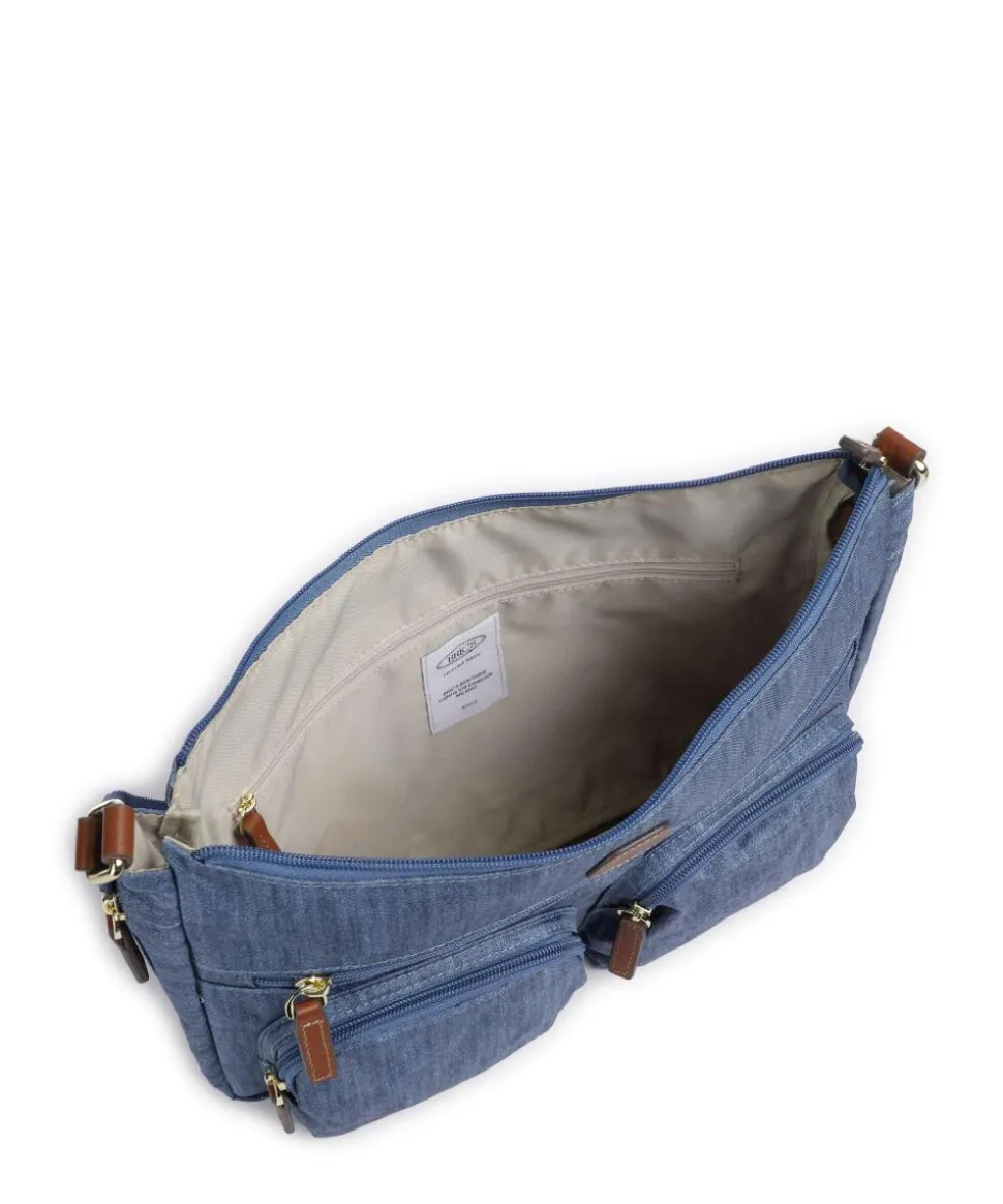 X-Collection Schultertasche recyceltes Nylon jeans