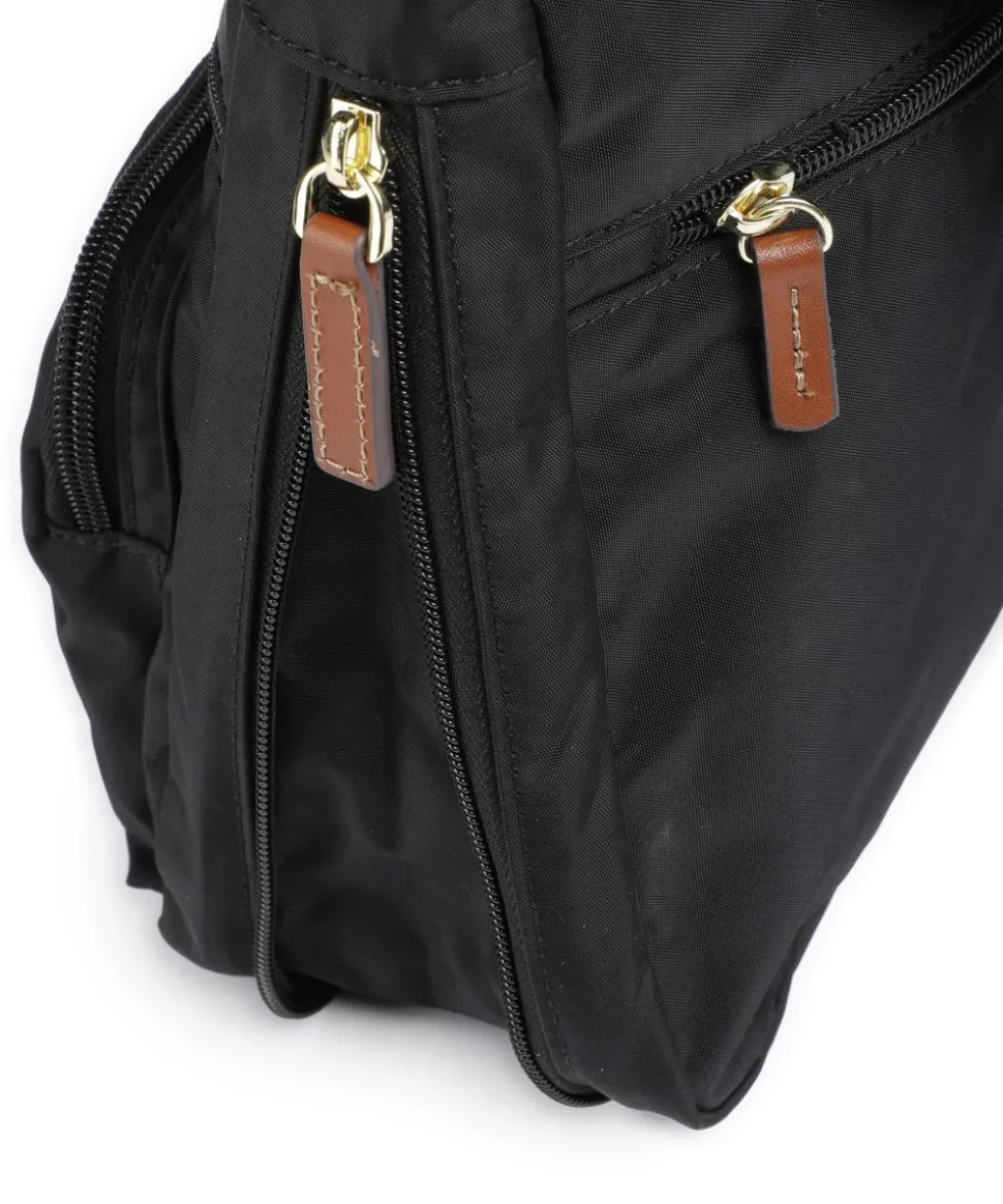 X-Collection Schultertasche recyceltes Nylon schwarz