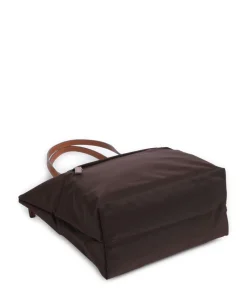 X-Collection Shopper recyceltes Nylon dunkelbraun