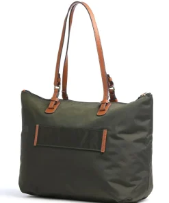 X-Collection Shopper recyceltes Nylon olivgrün