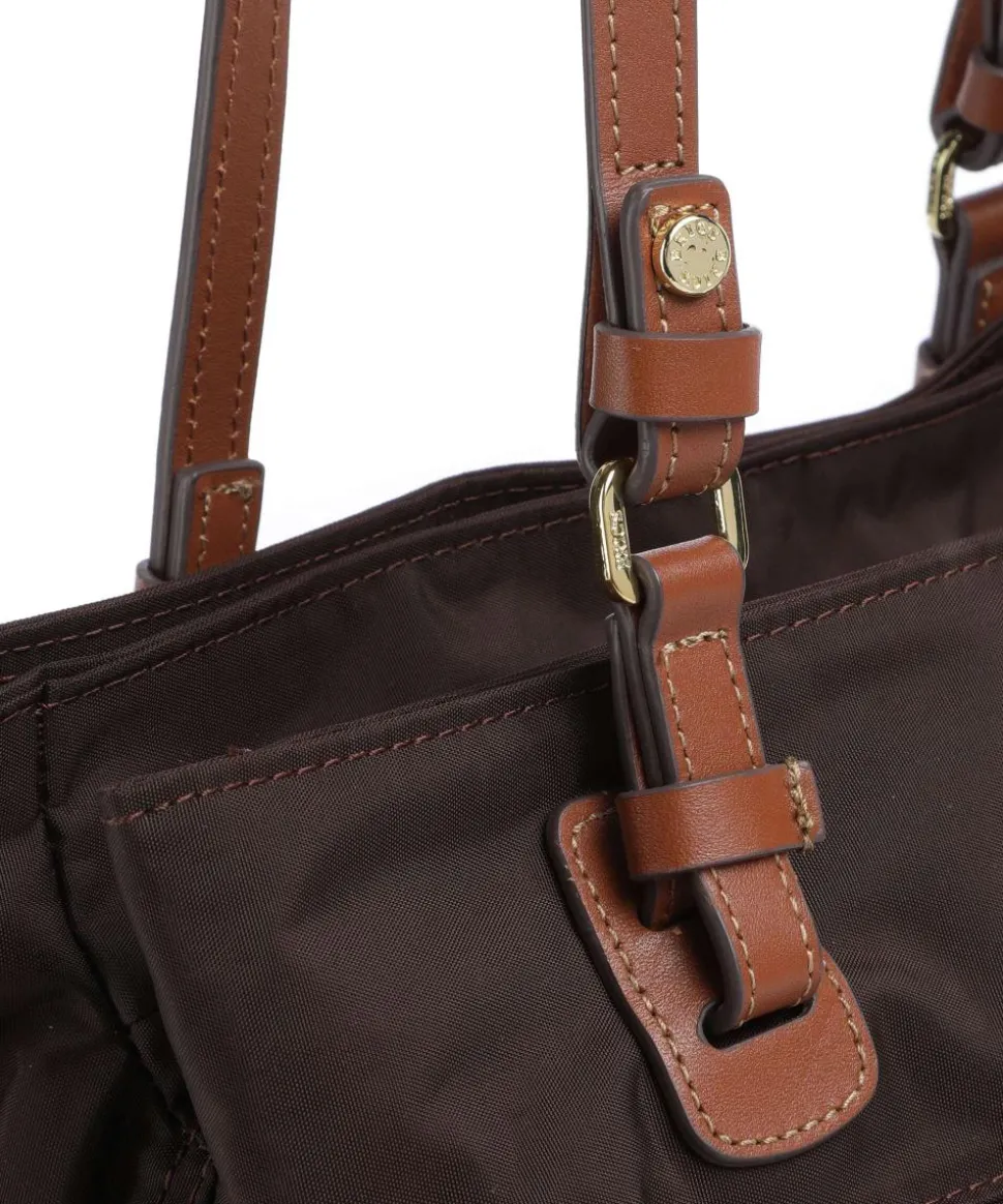 X-Collection Shopper recyceltes Nylon dunkelbraun