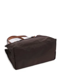 X-Collection Shopper recyceltes Nylon dunkelbraun