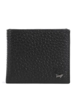 Yannik RFID Geldbörse genarbtes Rindsleder schwarz
