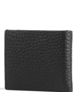 Yannik RFID Geldbörse genarbtes Rindsleder schwarz