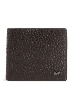 Yannik RFID Kreditkartenetui genarbtes Rindsleder dunkelbraun