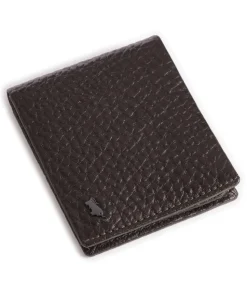 Yannik RFID Kreditkartenetui genarbtes Rindsleder dunkelbraun