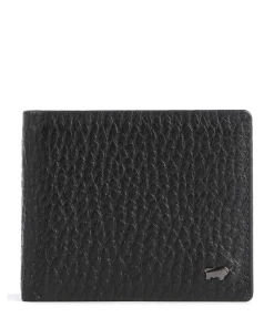 Yannik RFID Kreditkartenetui genarbtes Rindsleder schwarz