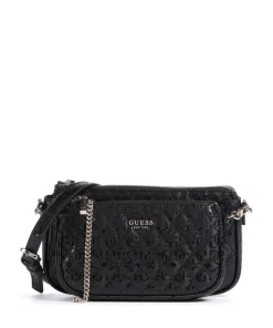 Yarmilla Umhängetasche Lederimitat schwarz