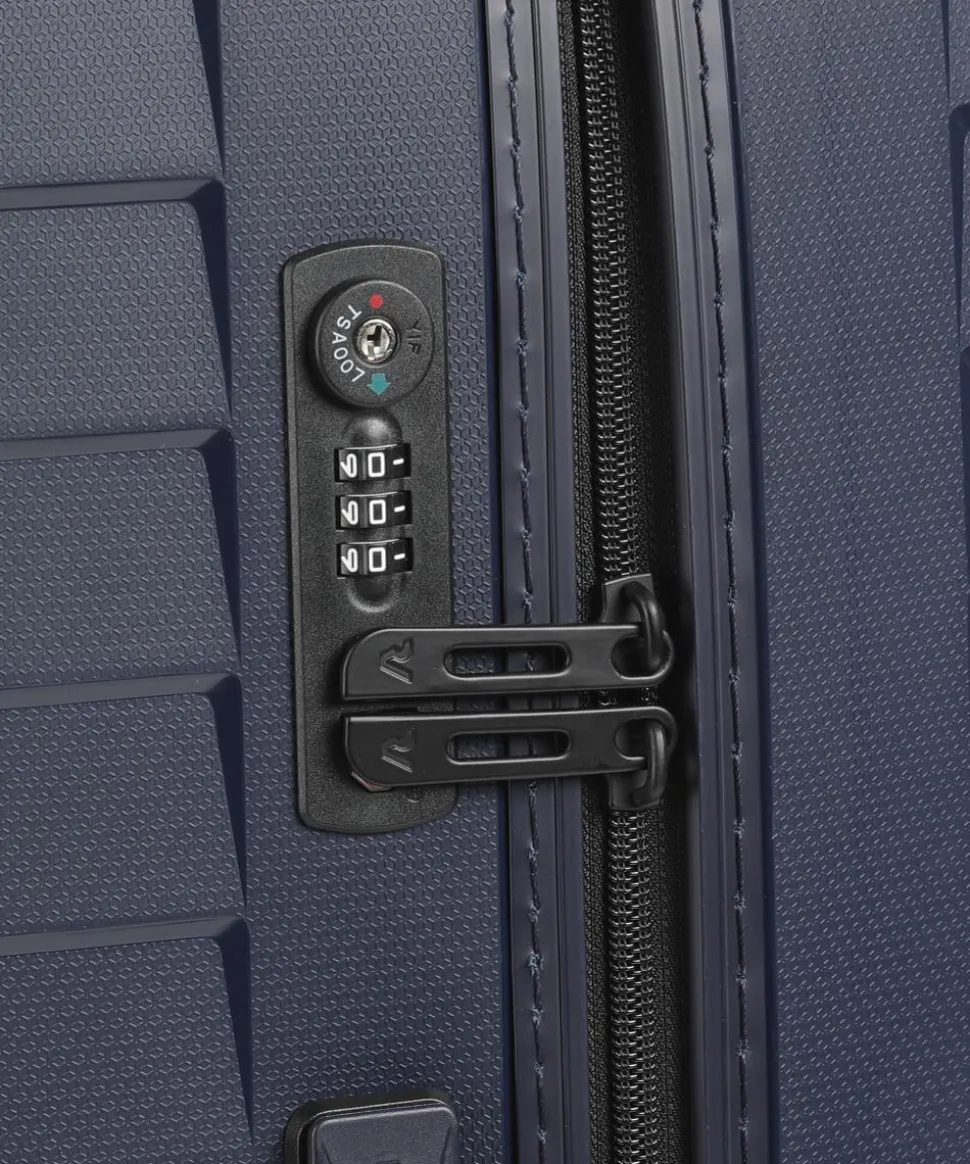 Ypsilon 4-Rollen Trolley dunkelblau 78 cm