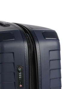 Ypsilon 4-Rollen Trolley dunkelblau 78 cm