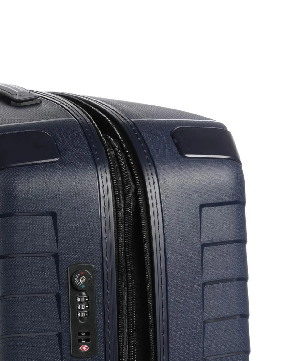 Ypsilon 4-Rollen Trolley dunkelblau 78 cm