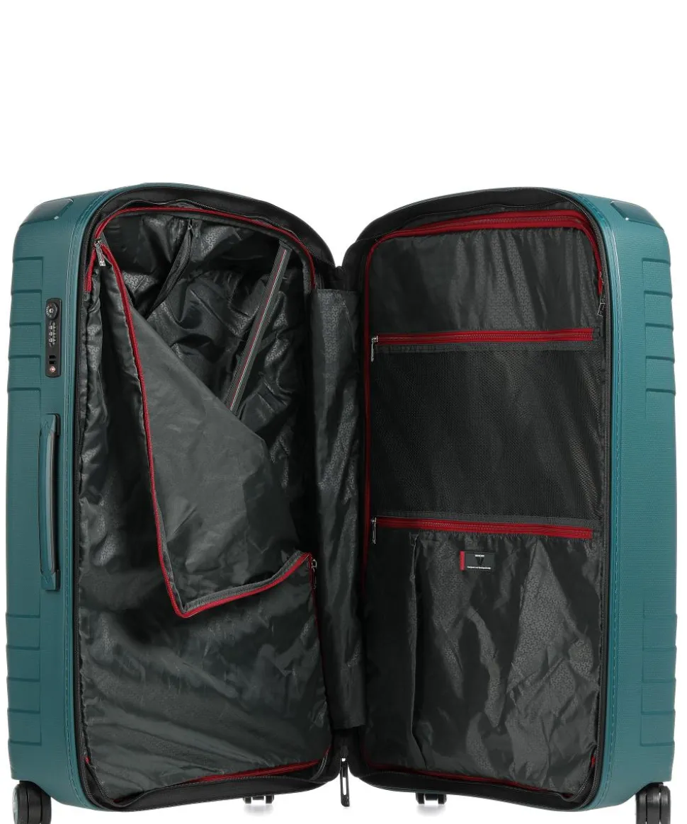 Ypsilon 4-Rollen Trolley petrol 78 cm