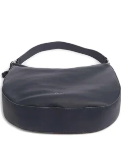 Yuna YU110 Beuteltasche Lederimitat dunkelblau