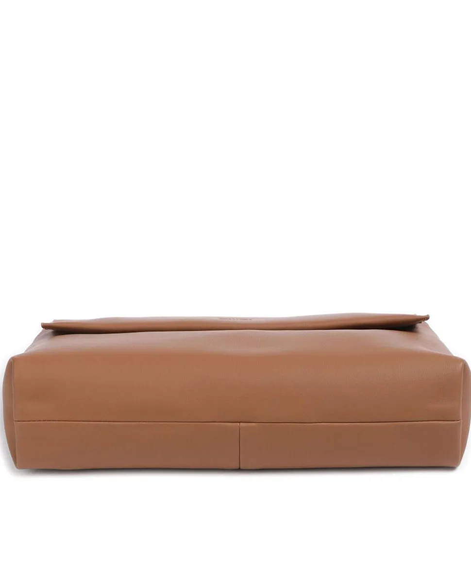 Yuna YU60 Schultertasche Lederimitat braun