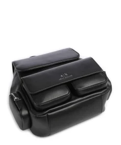 Zaino Rucksack Lederimitat schwarz