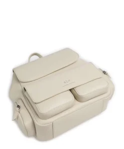 Zaino Rucksack Lederimitat creme