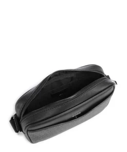 Zair Umhängetasche Lederfaserstoff schwarz