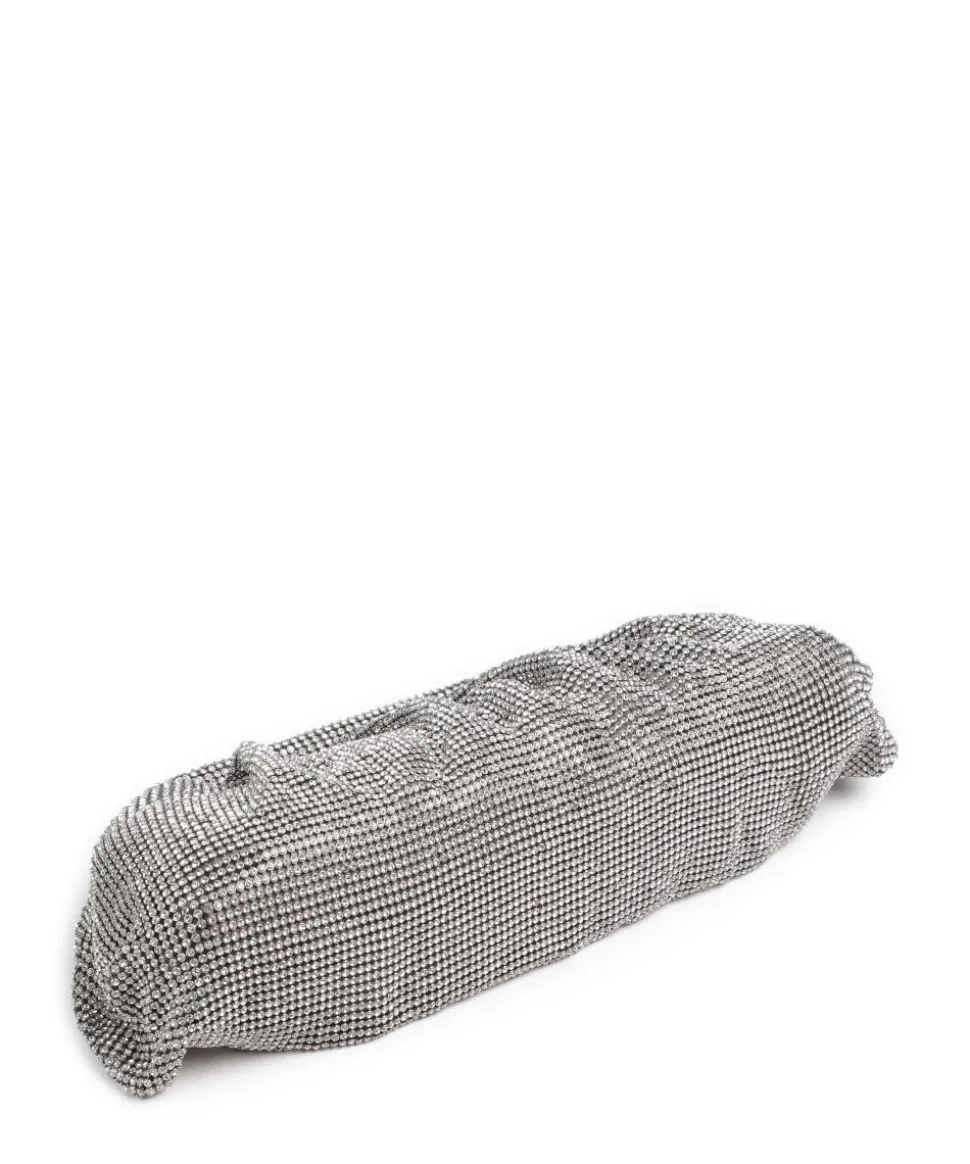 Zalina Schultertasche Aluminium silber