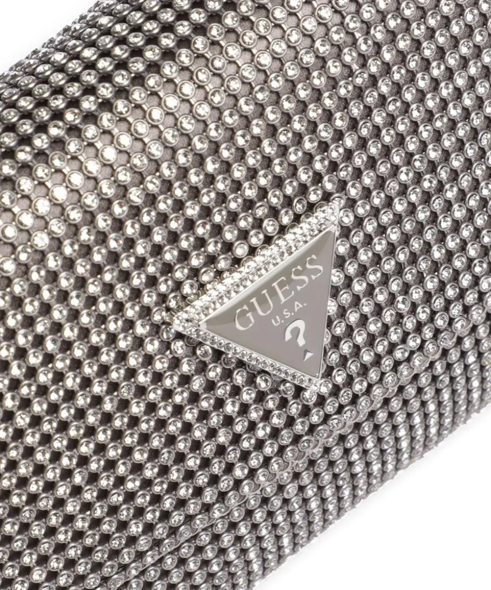 Zalina Schultertasche Aluminium, Polyester silber