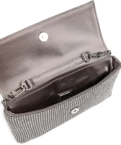 Zalina Schultertasche Aluminium, Polyester silber