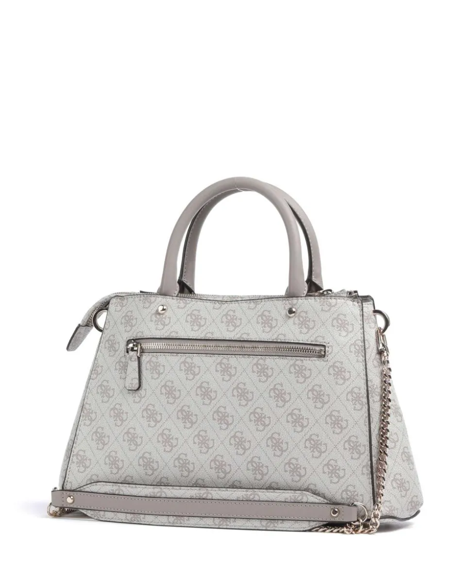 Zamira Handtasche Lederimitat beige