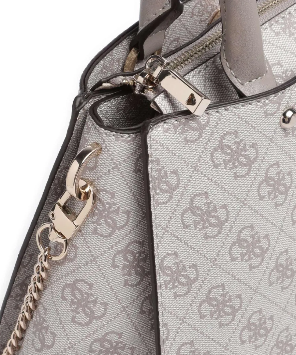 Zamira Handtasche Lederimitat beige