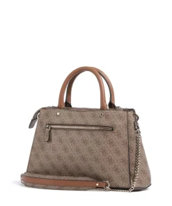 Zamira Handtasche Lederimitat braun