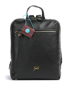 Zante Golly Rucksack Kalbsleder schwarz