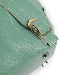 Zante Golly Rucksack Kalbsleder grünblau