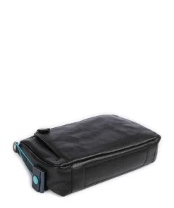 Zante Lolly Beuteltasche genarbtes Kalbsleder schwarz