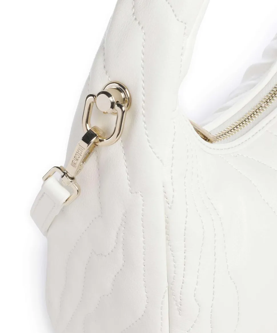 Zebra Style 5 Handtasche Lederimitat weiß