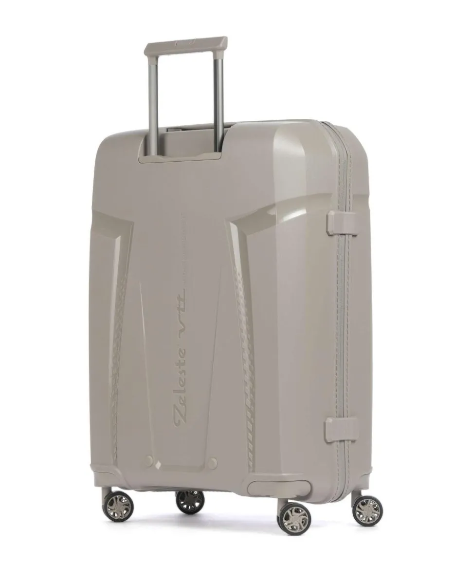 Zeleste Re 4-Rollen Trolley taupe 66 cm