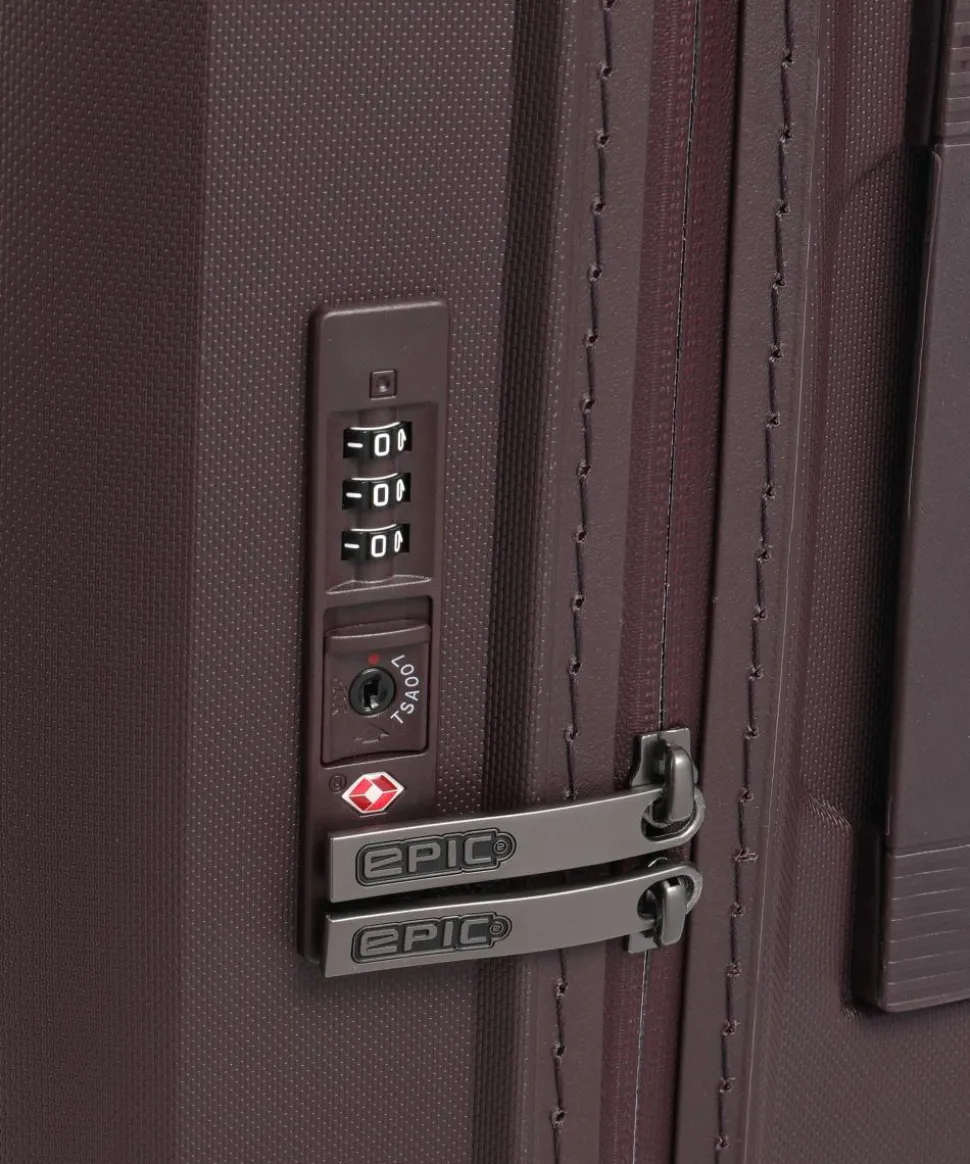 Zeleste Re 4-Rollen Trolley wein 55 cm