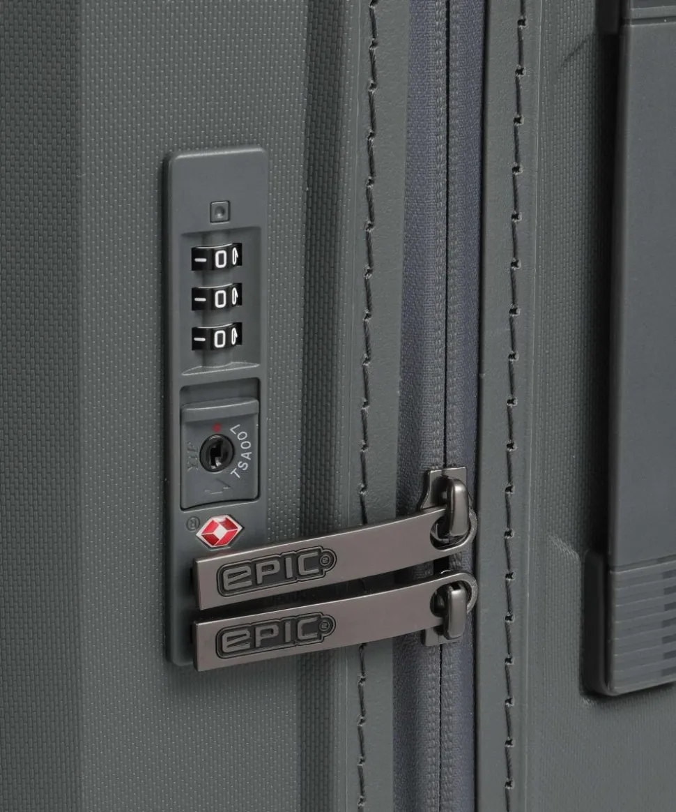 Zeleste Re 4-Rollen Trolley grau 55 cm