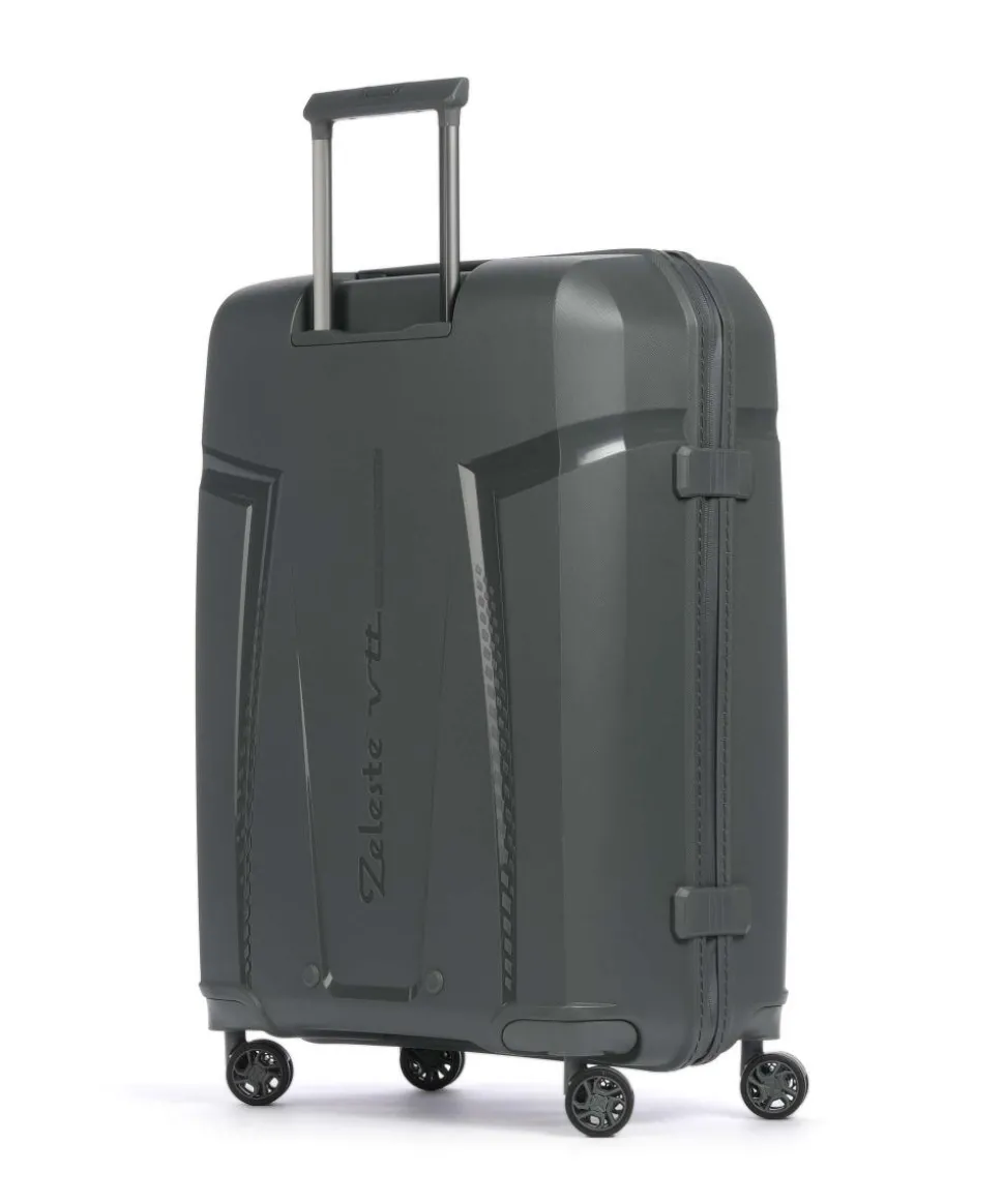 Zeleste Re 4-Rollen Trolley grau 66 cm