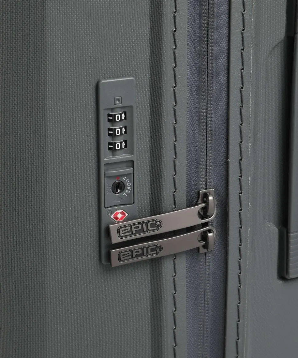 Zeleste Re 4-Rollen Trolley grau 66 cm