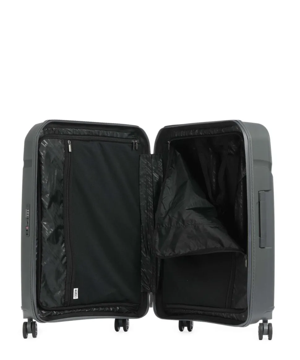 Zeleste Re 4-Rollen Trolley grau 66 cm