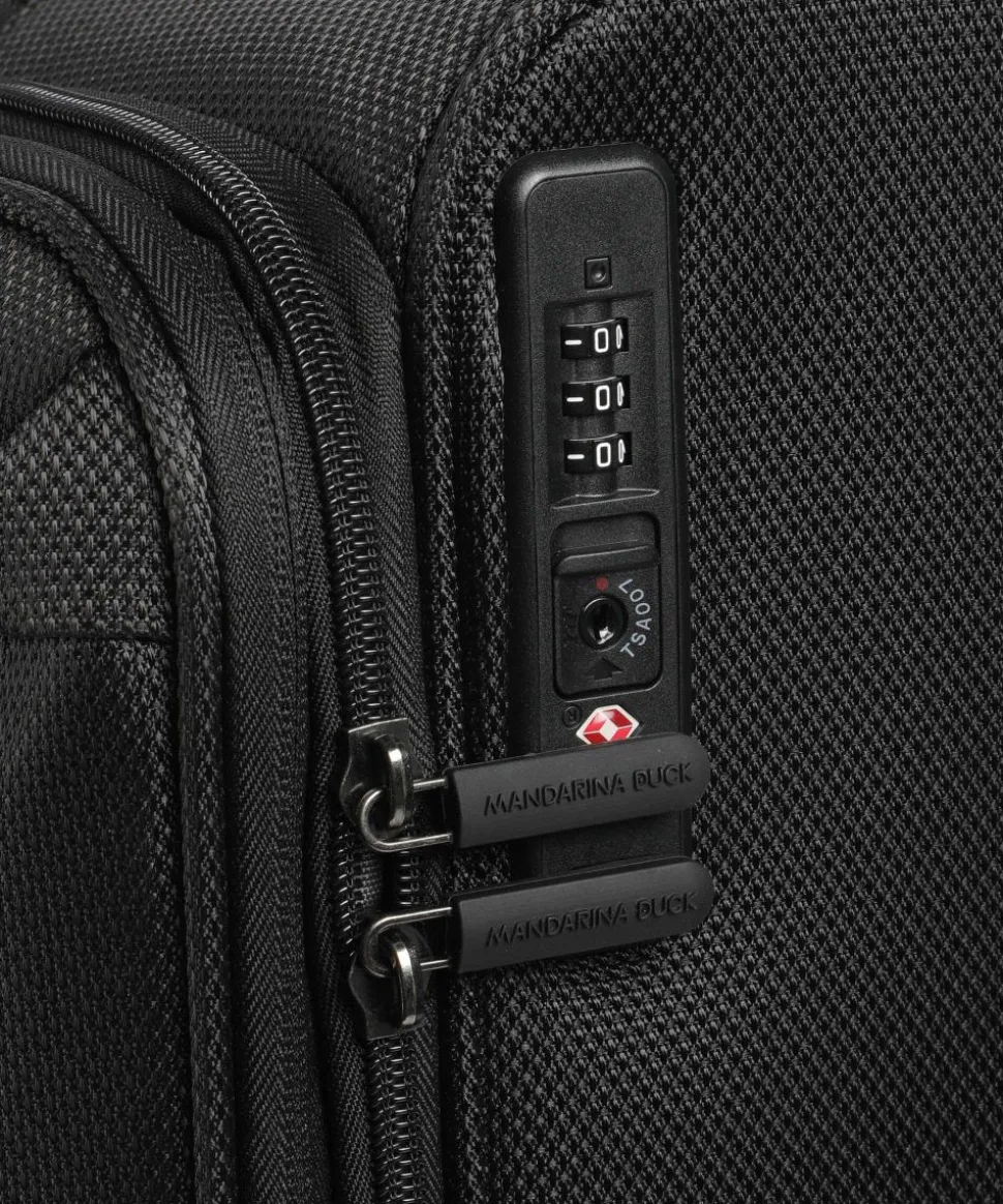 Zephyr 4-Rollen Trolley schwarz 78 cm